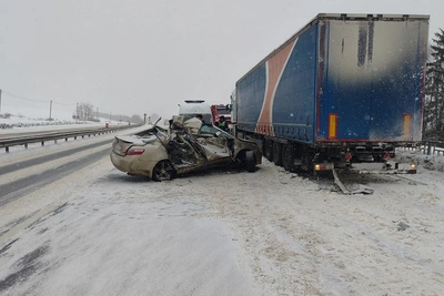 Дорожная обстановка в Смоленской области 19 февраля 2026