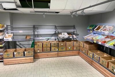 Опустели полки «Пятерочки» в центре Екатеринбурга