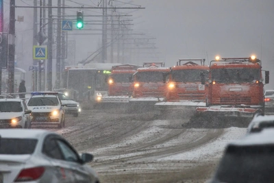 На трассе М-4 «Дон» продолжится снегопад