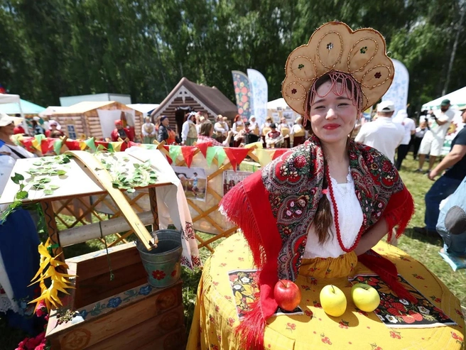 Сабантуй отмечают после завершения посевных работ | Источник: пресс-служба губернатора Челябинской области