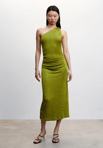 Зеленое платье Mango 