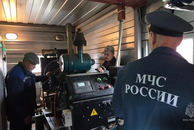 МЧС и энергетики провели учения на котельной в Чите
