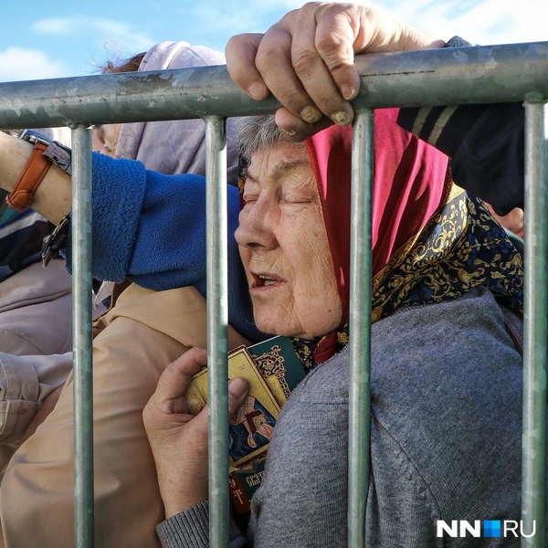 Без давки в очередях не обошлось | Источник: Наталья Бурухина / NN.RU