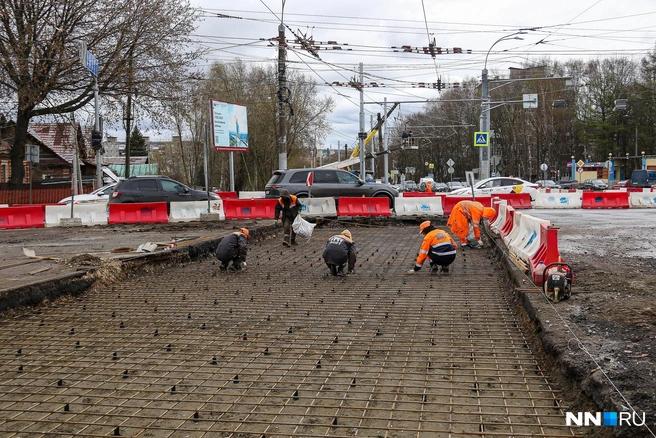 Работы только начались, а нижегородцы уже с нетерпением ждут их окончания | Источник: Наталья Бурухина / NN.RU