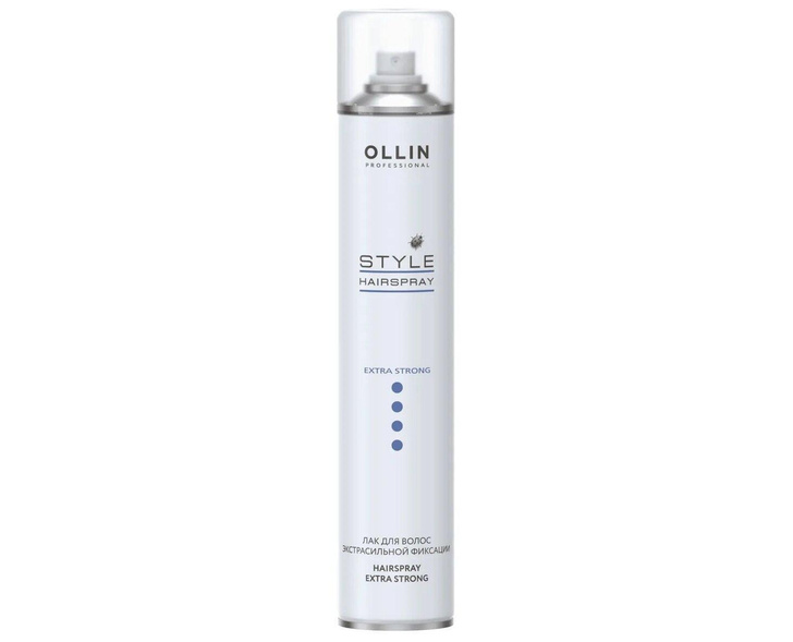 OLLIN Professional Лак для волос, экстрасильная фиксация