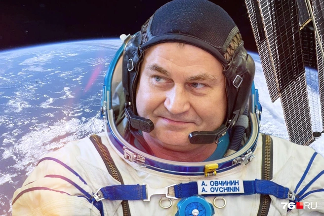Алексей Овчинин рассказал о своей работе космонавтом | Источник: Госкорпорация «Роскосмос» / Telegram, Мария Романова / Городские медиа