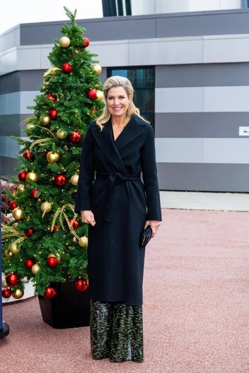 Королева Максима в black tie — вдохновляемся к корпоративу | marieclaire.ru