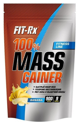 Гейнер FIT-Rx 100% Mass Gainer (900 г)