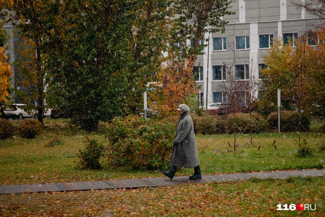 Еще немного — и зима | Источник: Лина Саитова / 116.RU