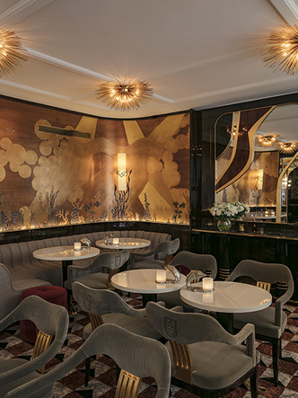 Золотой век: обновленный ресторан La Maison Du Caviar в Париже (фото 2.1)