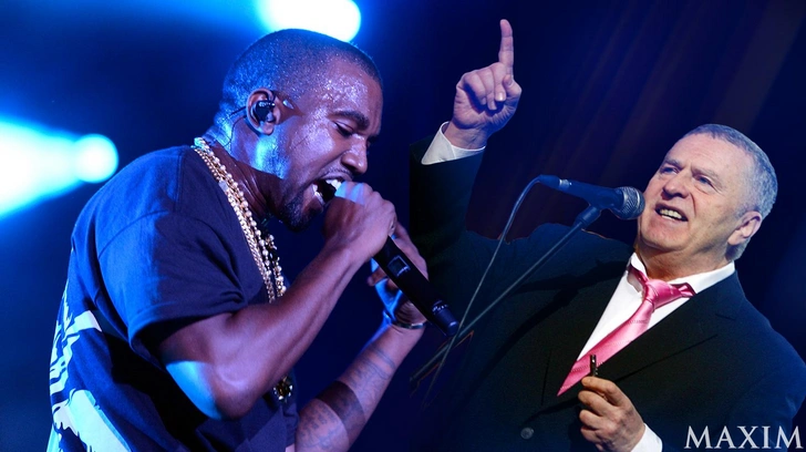 Зумеры решили, что в популярной песне Канье Уэста поет Жириновский: разбираемся в новом тренде из соцсетей | Источник: Getty Images / коллаж MAXIM