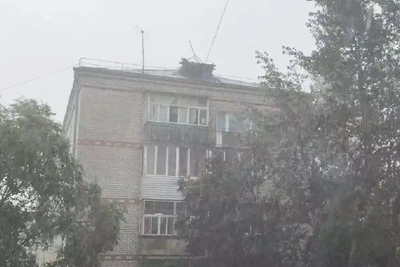 Гроза и ливень затопили улицы Свободного