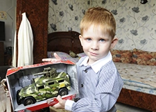 Внучатому племяннику Аллы Пугачевой исполнилось три года