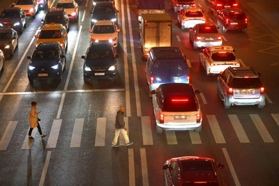 Центр и окраины Рязани встали в пробки на 9 баллов