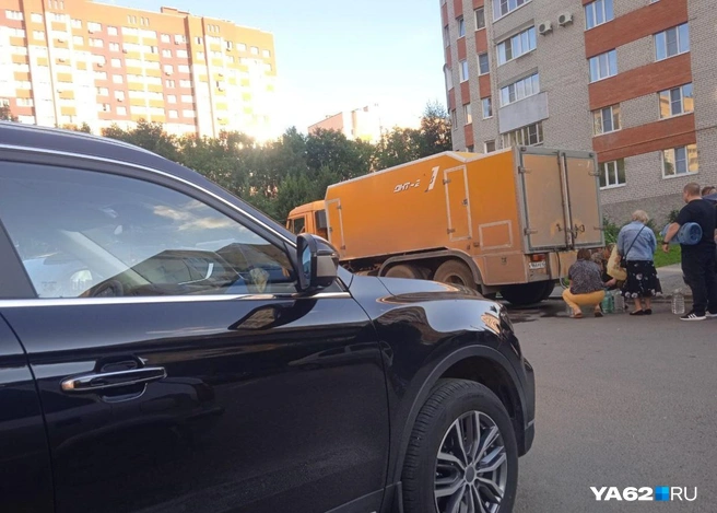 Подвоз воды в Дашково-Песочню | Источник: Предоставлен читателем 62.RU