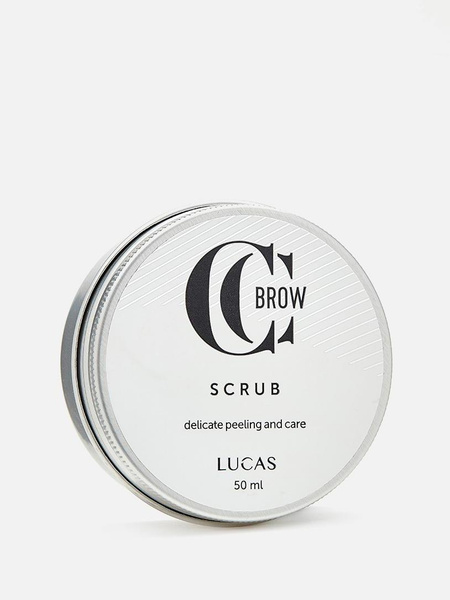 Скраб для бровей CC Brow Scrub, Lucas Cosmetics