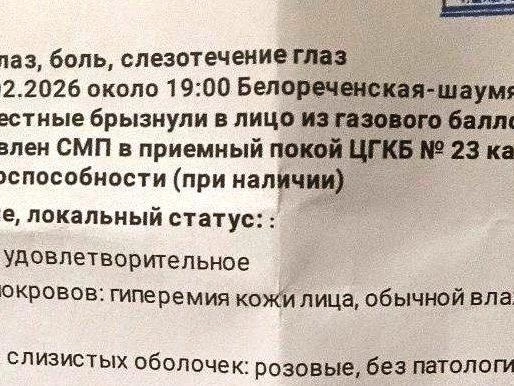 Госпитализация пострадавшего мужчины после инцидента с ракетницей | Источник: читатель E1.RU