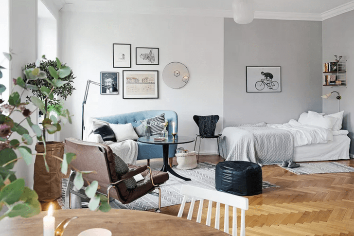 Как обустроить квартиру-студию: 12 секретных приемов от дизайнеров