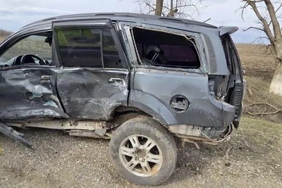 При развороте Great Wall столкнулся с Volkswagen