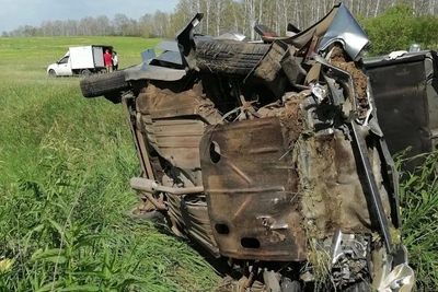 В Зауралье пенсионер умер в скорой после ДТП
