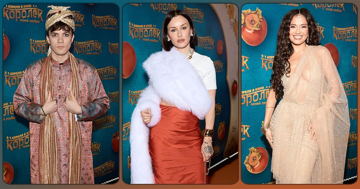 На премьере фильма &laquo;Королек моей любви&raquo; Канделаки, Кравец и Бардо превратились в индийских красавиц