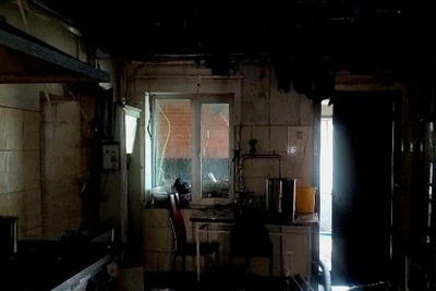 В Благовещенске потушили пожар в кафе на Перспективной