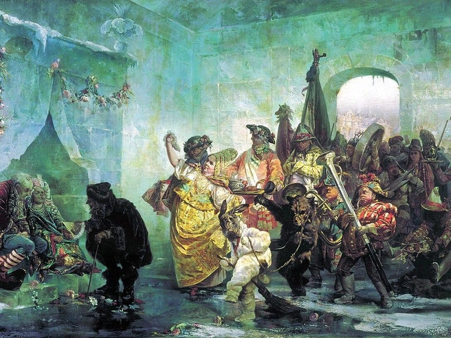 Валерий Якоби. «Ледяной дом». 1878 | Источник: Wikimedia Commons