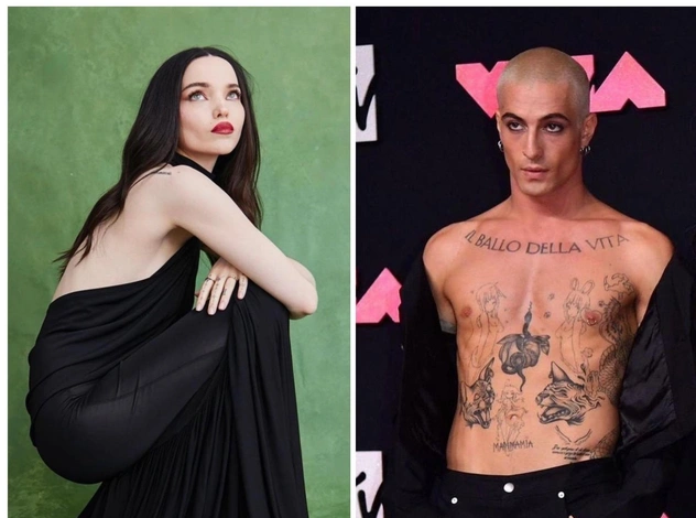 Новая пара: Дамиано из Maneskin и Дав Камерон