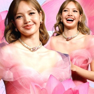 Как розовый лотос: фанаты восхищаются образами Лисы из BLACKPINK на «Эмми-2025»