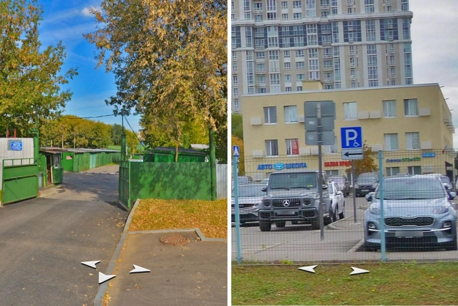 В Зябликово на месте гаражей построят жилые дома и гостиницу | Источник: Яндекс.Карты
