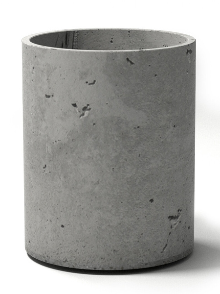 Вазон из бетона для круных растений Cylinder, Garage Factory