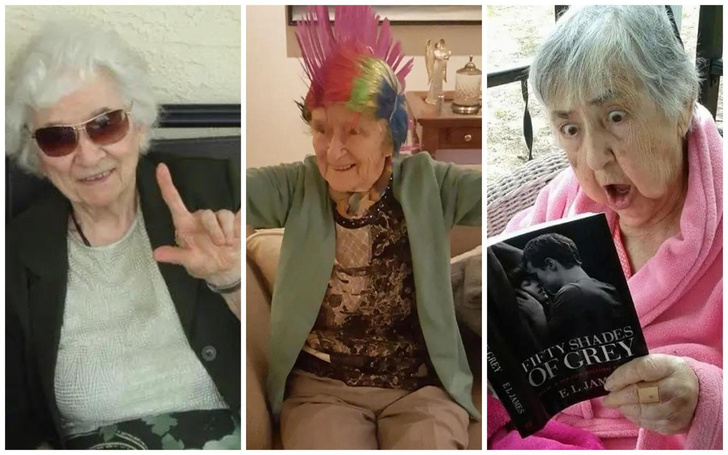 15 фото старушек, которые удивили своих внуков