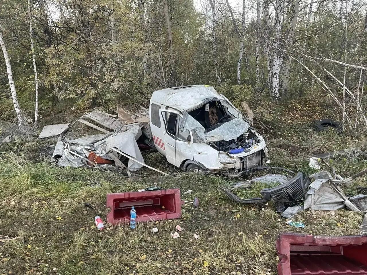 На трассе М-5 в Челябинской области фура разнесла «Газель», есть пострадавший