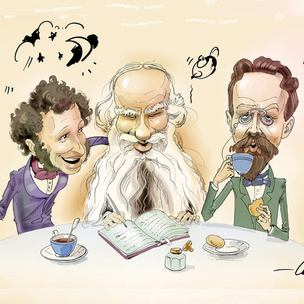 Quiz: Сможешь ли ты угадать великих русских писателей по карикатурным портретам? 😜