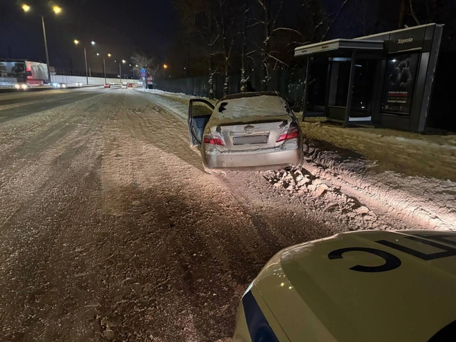 В дорожном происшествии пострадала женщина, находившаяся на пешеходном переходе. | Источник: Госавтоинспекция города Челябинска / t.me