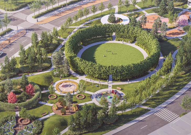 Компания Arteza разработала ландшафтную концепцию развития  общественных зон города Доброград (фото 5)