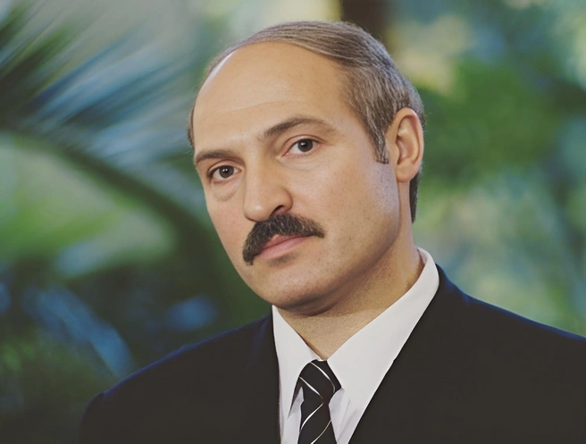 Портрет молодого Александра Лукашенко, начало 2000-х годов | Источник: Предоставлено Николаем Пушилиным