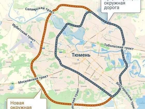 Проект предполагает создание полукольцевой трассы, начинающейся от Московского тракта и уходящей в южном направлении. Ориентировочный срок завершения строительства — 2030 год | Источник: Дмитрий Гладышев / 72.RU