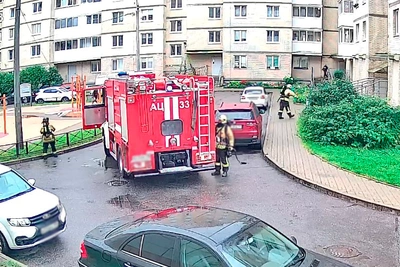 Пожар в Красном Селе унес жизнь мужчины