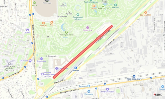 Самая старая парковка на 500 мест | Источник: Yandex.ru