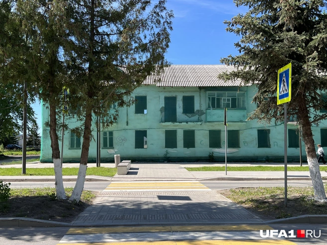 Дом под снос на проспекте Ленина | Источник: Андрей Бирюков / UFA1.RU