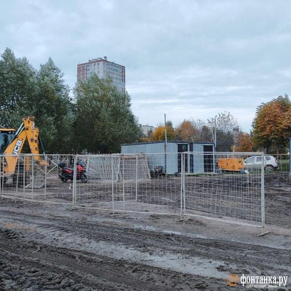 Парк Строителей в Невском районе Петербурга | Источник: «Фонтанка.ру»