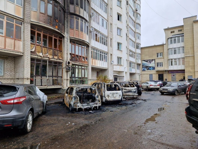 Изменение приговора по делу о поджоге автомобилей во дворе на улице Елены Колесовой в Ярославле. | Источник: прокуратура Ярославской области / Telegram