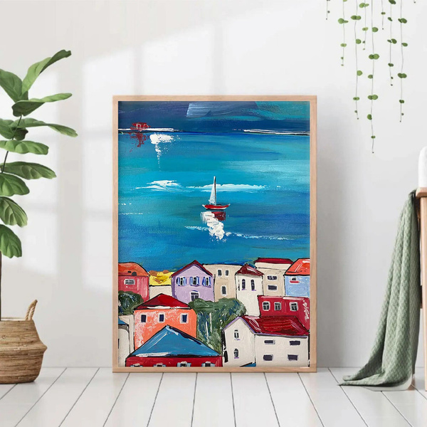Постер «Город на море», «28 картин»
