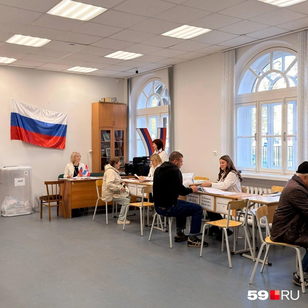 Днем избирателей было немного | Источник: Алексей Кожевников / 59.RU