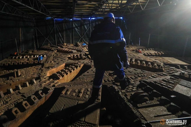 Больше надежда, чем вера. В Петербурге разворачивают стройку метро в двух направлениях | Источник: Сергей Коньков / «Фонтанка.ру»