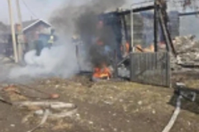 Газовый баллон взорвался и уничтожил дачу в Приморье