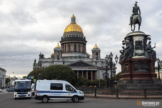 Юридический форум почти на неделю ограничит движение в центре Петербурга | Источник: Михаил Огнев / «Фонтанка.ру»