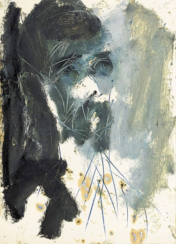 Анатолий Зверев. «Автопортрет». 1967 | Источник: пресс-служба выставки