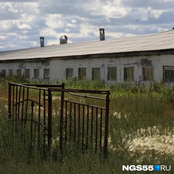 Территория комплекса выглядит безжизненно | Источник: Евгений Софийчук / NGS55.RU
